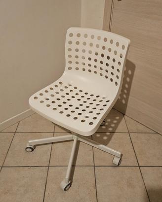 Sedia da lavoro IKEA SKOLBERG / SPORREN - bianca