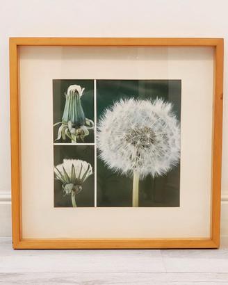 Quadro IKEA con cornice in legno a incasso