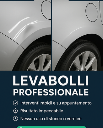 levabolli/riparazione grandine/tira bolli
