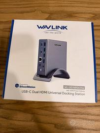 Wavlink docking station USB-C dual hdmi 4K - 100W
