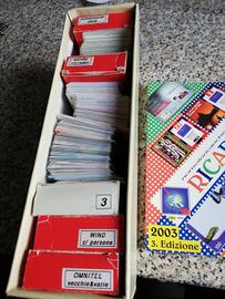 collezione ricariche telefoniche 