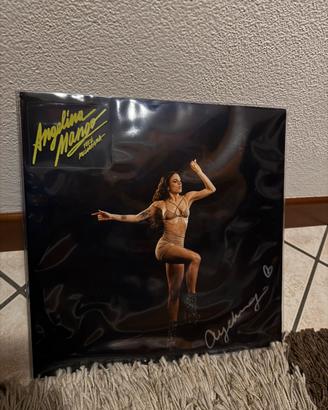Vinile autografato Angelina Mango