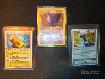 Lotto Pokémon Gengar Fossil, Tyranitar Ex, Dialga