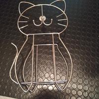 Portariviste a forma di gatto