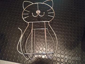 Portariviste a forma di gatto