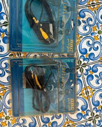 Lotto di cavi audio/video/computer GBC vintage
