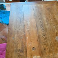 Tavolo anno 1900 in legno massello allungabile