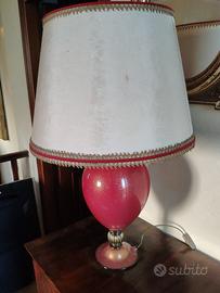 Lampada da tavolo Murano 