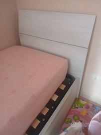 letto singolo contenitore