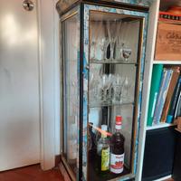 vetrinetta stile liberty vintage