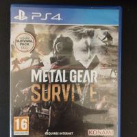 Metal Gear survive ps4