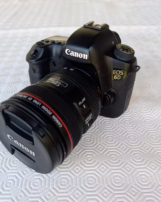 Fotocamera reflex Canon 6d + 24-70 L F4 IS