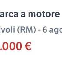 Barca a motore ARROW 7 m prezzo Ribassato