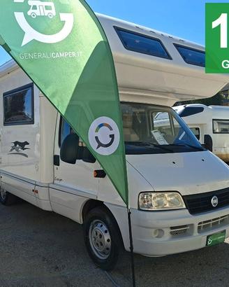 CAMPER LAIKA DUCATO MANSARDATO 7 POSTI DOPPIA DINE
