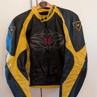 Dainese giubbino moto pelle