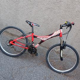 BICICLETTA  TELAIO IN ALLUMINIO 24 POLLICI 