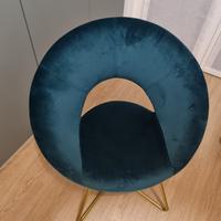 POLTRONA EFFETTO VELLUTO MAISONS DU MONDE