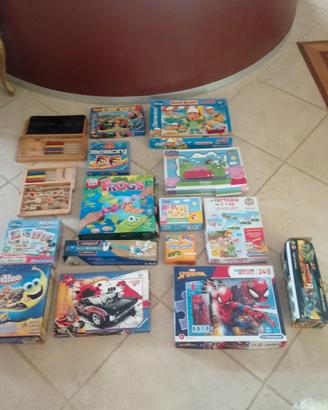 Lotto 16 giochi per bambini 