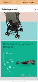 Passeggino da 6 mesi a 4 anni