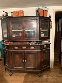 credenza scantonata veneta primi '900