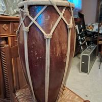 Tamburo Indiano Dholak vintage