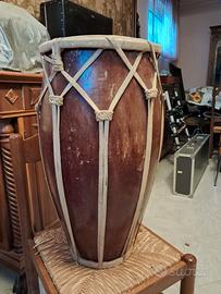 Tamburo Indiano Dholak vintage