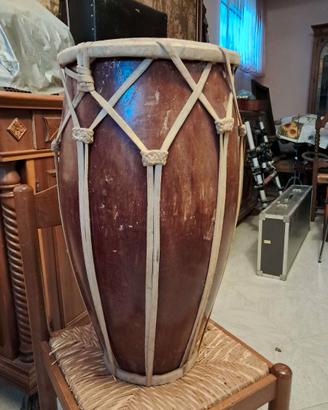 Tamburo Indiano Dholak vintage