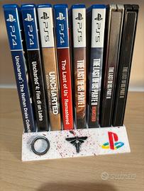 Porta giochi playstation a tema the last of us