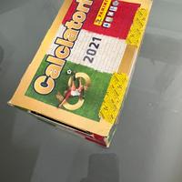 Box 100 bustine Panini Calciatori 2021+Album vuoto