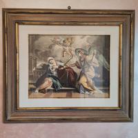 quadro con cornice – 74 x 64 cm