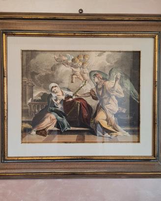 quadro con cornice – 74 x 64 cm