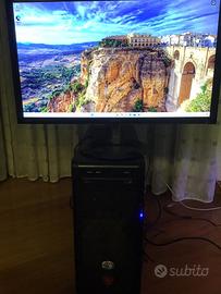Pc gaming I7 7700k+Gtx1080 ti 11gb+monitor asus 23