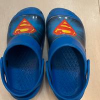 Superman ciabatte in gomma bambino misura 31