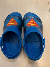 Superman ciabatte in gomma bambino misura 31