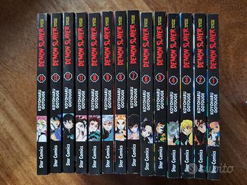 Manga vari, serie HAIKYU/TOKYO GHOUL/DEMONSLAYER