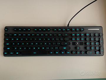 Tastiera PC Layout US, Retroilluminata LED - Tasti