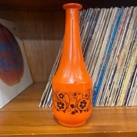 Bottiglia vintage vetro colorato