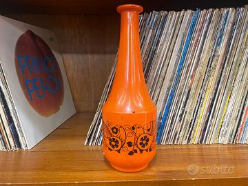 Bottiglia vintage vetro colorato