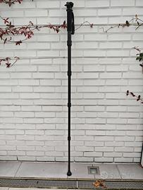 Giottos MM 8670 Carbon Fiber Monopod + MANFROTTO 2