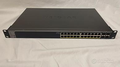 Switch di rete Netgear Prosafe GS728TP 24 porte