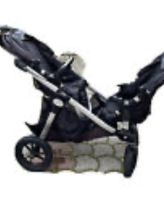 Passeggino gemellare nero Baby city select