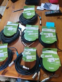 cavi jack jack .xlr f - xlr m