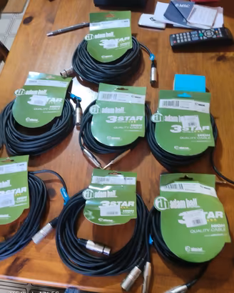 cavi jack jack .xlr f - xlr m