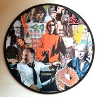 Vinile 33 giri da parete omaggio a Vasco Rossi 