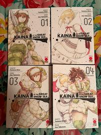 Kaina of the great snow sea manga completa 1 al 4