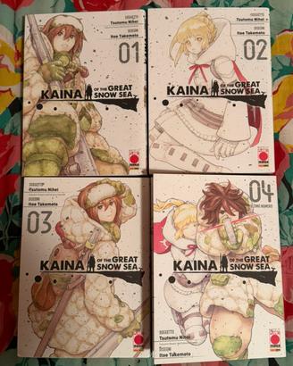 Kaina of the great snow sea manga completa 1 al 4