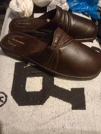 pantofole uomo in vera pelle 