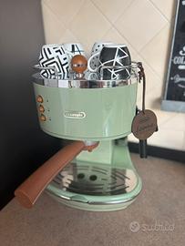 Macchina caffe icona vintage