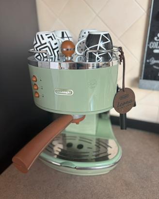 Macchina caffe icona vintage