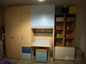 Armadio cameretta fasciatoio